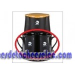 Tasses noires pour cafetiere robusta