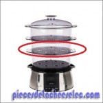 Bol a vapeur 2 pour cuiseur vapeur robusta