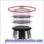 Couvercle pour cuiseur vapeur robusta