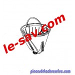Porte filtre pour cafetiere tefal