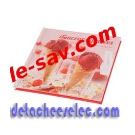 Livre de recettes "douceurs glacées"