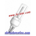 Ampoule fluocompact Osram Dulux 7W / E14