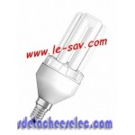 Ampoule fluocompact Osram Dulux 11W / E14