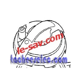 Couvercle complet Cuiseur éléctrique Pressure Cooker Téfal Couvercle complet Cuiseur éléctrique Pressure Cooker Téfal
