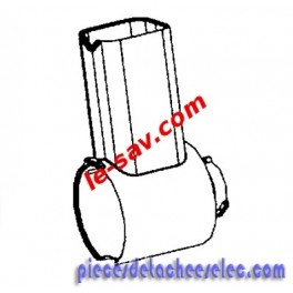 Boitier rappe pour robot prep expert serie 9900 Krups
