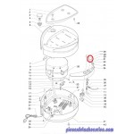 Bouton de reglage vapeur pour centrale vapeur Astoria