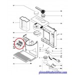Bloc interrupteur pour machine a cafe CE040A de rivieira et bar