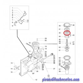 Meule superieur pour cafetiere S600 de rivieira et bar