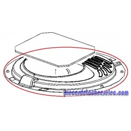Couvercle Inférieur pour Friteuse Uno AF  Moulinex