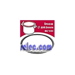 Joint autocuiseur 10l de Gamme Optima inox, Optima Classic et Sensor 1 Inox Seb Joint autocuiseur 10l de Gamme Optima inox, Optima Classic et Sensor 1 Inox Seb