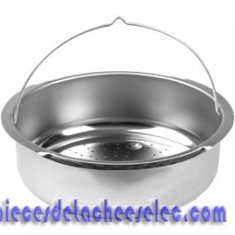 Panier Vapeur Rigide Inox 253mm pour Autocuiseur 8 / 10 L Seb Panier Vapeur Rigide Inox 253mm pour Autocuiseur 8 / 10 L Seb