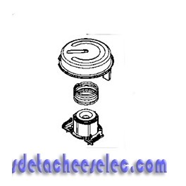Bouton + Ressort pour Hachoir Fresh Express Max Moulinex Bouton + Ressort pour Hachoir Fresh Express Max Moulinex