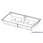 Cuve kit  (PARTIE 1-2-3) amovible pour barbecue 3 et 4 séries classic / woody .... campingaz 