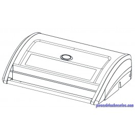 Couvercle Barbecue  3 - 4 SERIES RBS - L - LS - LXS - EXS - CLASS 3 - ESTATE Campingaz