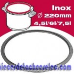 Joint Sensor Optima Inox Diamètre 220mm pour Cocotte Safe 2 / Sensor / Kwisto / Optima Seb