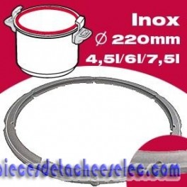 Joint pour Autocuiseur Delicio Inox 4,5/6/7,5lL Seb