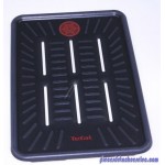 Plaque grille noir pour barbecue excelio comfort / ambia de tefal