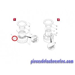 Charbon de Moteur version 1 pour Aspirateur NT 501 Karcher Charbon de Moteur version 1 pour Aspirateur NT 501 Karcher