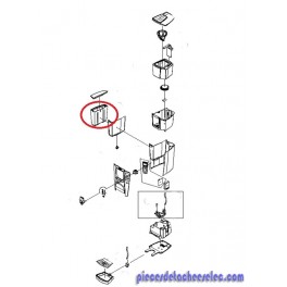 Couvercle de reservoir a eau pour cafetiere rivieira et bar Couvercle de reservoir a eau pour cafetiere rivieira et bar