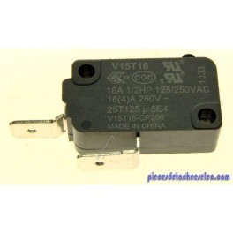 Micro interrupteur pour micro-onde VT255 de whirlpool Micro interrupteur pour micro-onde VT255 de whirlpool
