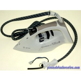 Fer avec cordon livrée sans semelle pour générateur vapeur CalorCalor GV8370. Fer avec cordon livrée sans semelle pour générateur vapeur CalorCalor GV8370.