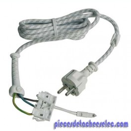 Cordon Alimentation pour Fer à Vapeur SuperGliss Calor Cordon Alimentation pour Fer à Vapeur SuperGliss Calor