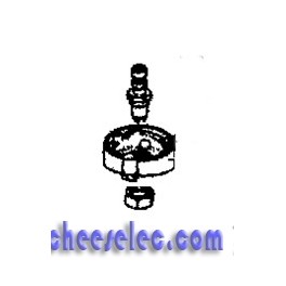 Embase soupape de fonctionnement pour cocotte clipso easy 6/8/10L de seb