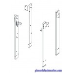 Kit de 4 Pieds pour Barbecue 3 - 4 SERIES WOODY L - LX Campingaz