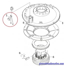 Condensateur pour Aspirateur NT 27/1 Kärcher Condensateur pour Aspirateur NT 27/1 Kärcher
