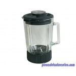 Bol Complet avec Embase + Couvercle de Blender pour Blender Prep Expert S7000 / 7900 KRUPS