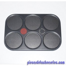 Plaque Chauffante 6 Crêpes Coloris Noir pour Crépière Neo Type 1336 Série 2 / Multi Crêpe Party... Tefal Plaque Chauffante 6 Crêpes Coloris Noir pour Crépière Neo Type 1336 Série 2 / Multi Crêpe Party... Tefal