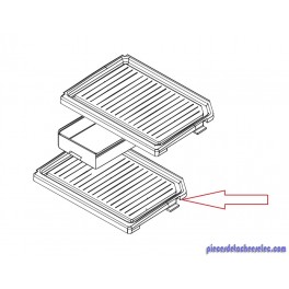 Étagère Simple pour Réfrigérateurs-Congélateurs FR 521NT Daewoo Étagère Simple pour Réfrigérateurs-Congélateurs FR 521NT Daewoo