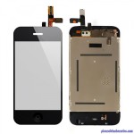 Vitre Noir + LCD pour iPhone 3GS