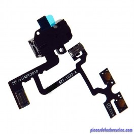 Prise Jack + Bouton Volume pour iPhone 4