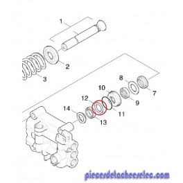 Rondelle de Piston pour Nettoyeur Haute Pression Karcher