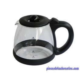 Verseuse Noire + Couvercle pour Cafetière & Expresso Express Seb