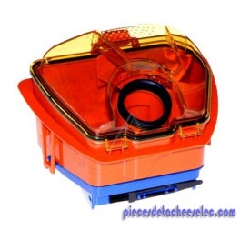 Bac Séparateur rouge pour Aspirateur Compacteo cyclonic moulinex