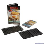 Coffret de Plaques pour Croque Monsieur avec Livre de Recettes Tefal