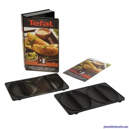 Coffret de Plaque pour Empanadas avec Livre de Recettes pour Croque-Monsieur Tefal