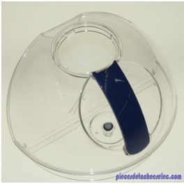 Réservoir plastique bleu sans bouchon pour cafetière Nescafé Krups Dolce Gusto KP2009.... .