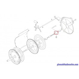 Coussinet de Dévidoir pour Nettoyeur Haute Pression Neptune 5 / 7 / 8 Nilfisk Coussinet de Dévidoir pour Nettoyeur Haute Pression Neptune 5 / 7 / 8 Nilfisk