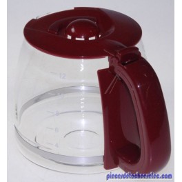 Verseuse Rouge  (20 tasses / 12 bols) pour Cafetière Russel Hobbs