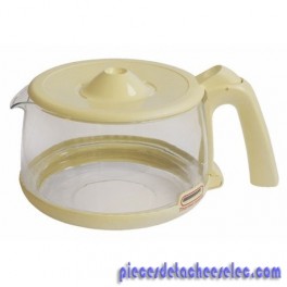 Verseuse Jaune 15 tasses pour Cafetière Netfis Seb
