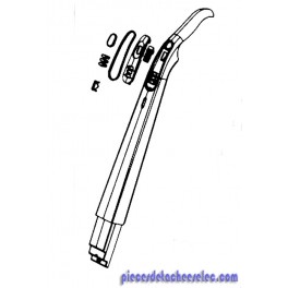 Poignée Supérieur Bleue pour Aspirateur Balai Air Force RH8851/RH8871 Rowenta Poignée Supérieur Bleue pour Aspirateur Balai Air Force RH8851/RH8871 Rowenta