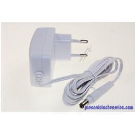 Chargeur Blanc 18V-24V pour Aspirateur à Balai Air Force Extreme Rowenta Chargeur Blanc 18V-24V pour Aspirateur à Balai Air Force Extreme Rowenta