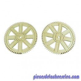 Roue X 2 pour Machine à Pain Moulinex Roue X 2 pour Machine à Pain Moulinex