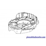 Bride de Moteur pour Aspirateur WP 5600 MP Kärcher