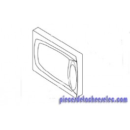 Porte Blanche Extérieur Nue pour Four Micro-Ondes C105 Samsung