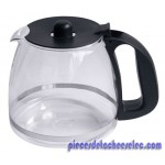 Verseuse 15 Tasses Noire + Couvercle Noir pour Cafetière Express / Selezione Seb