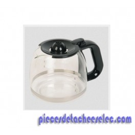 Bol / Verseuse 10 Tasses en Verre avec Couvercle Anti-Goutte pour Cafetière Noveo Tefal